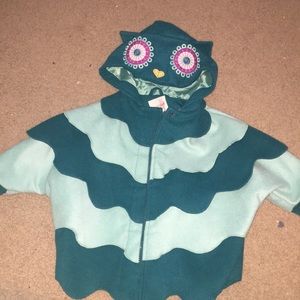 Jacket -cat and jack owl jacket